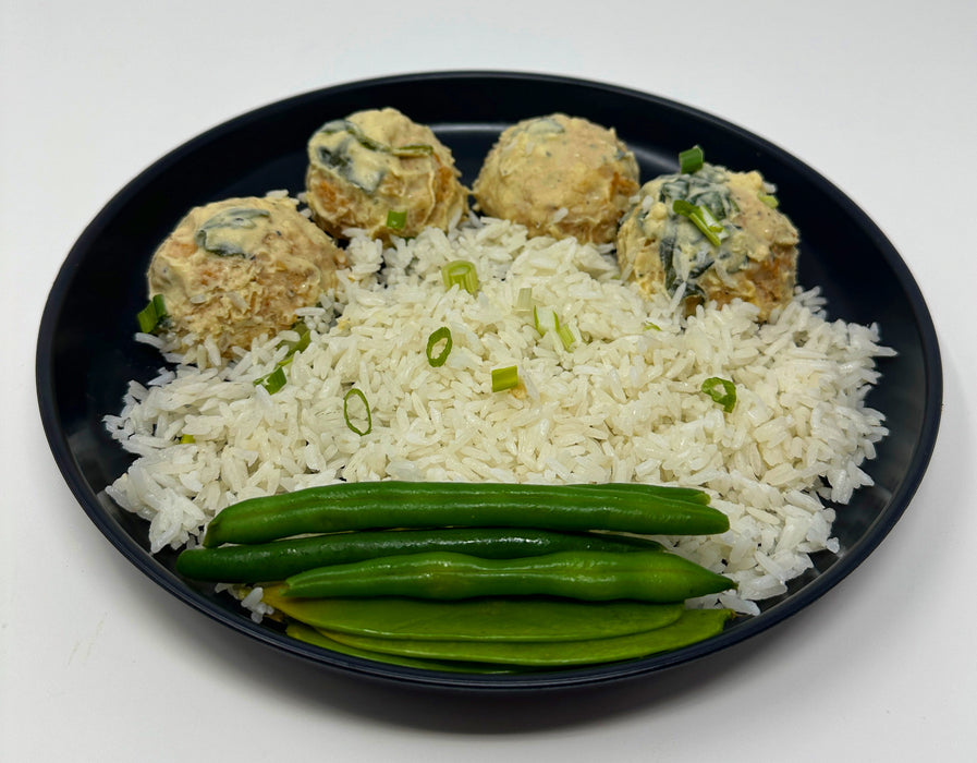 Creamy Parmesan Chicken Meatballs