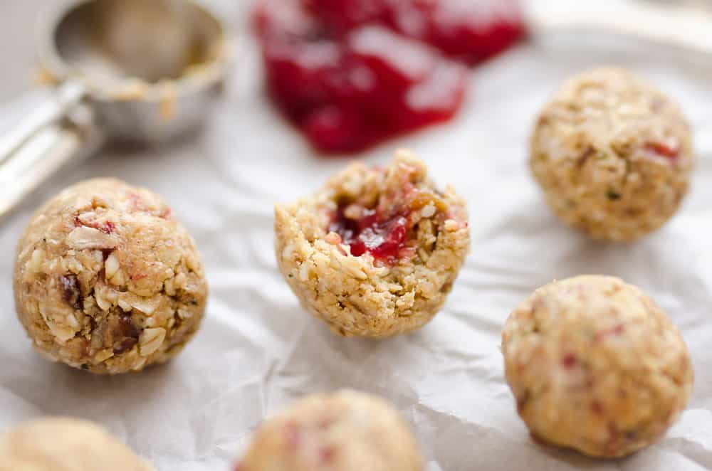 Peanut Butter & Jelly Protein Balls - (12) Pack