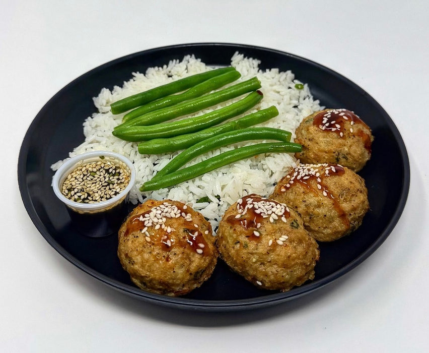 Korean Sesame Chicken Meatballs