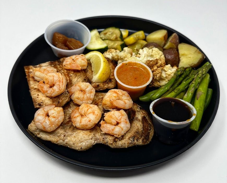 Low Calorie Chicken & Shrimp