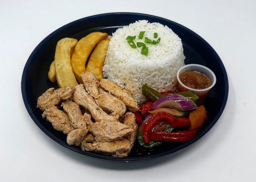 Chicken Saltado Power Bowl ( Chicken Stir Fry )