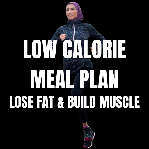 Low Calorie Halal Meal Prep Plan - Muslim halal woman running