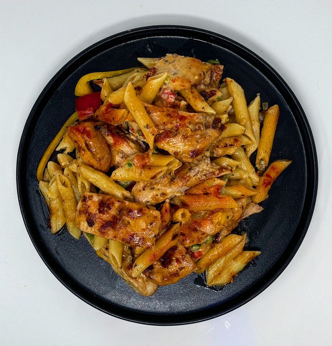 Creamy Chicken Rasta Pasta — The Halal Meal Prep