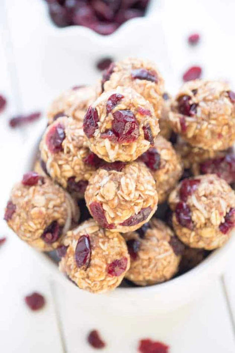 Chocolate Cranberry Protein Balls - (12) Pack